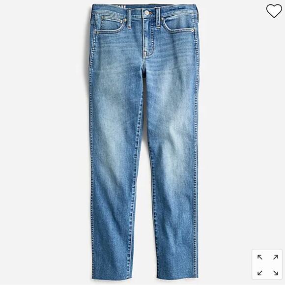 NWT J Crew Vintage Slim Straight Jeans Size 30 - Picture 1 of 8